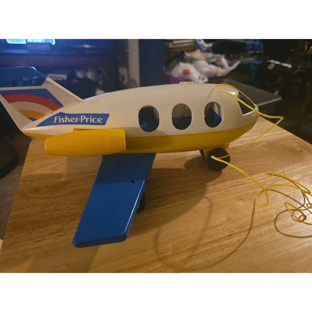 Vintage 1980  Fisher Price Airplane #933